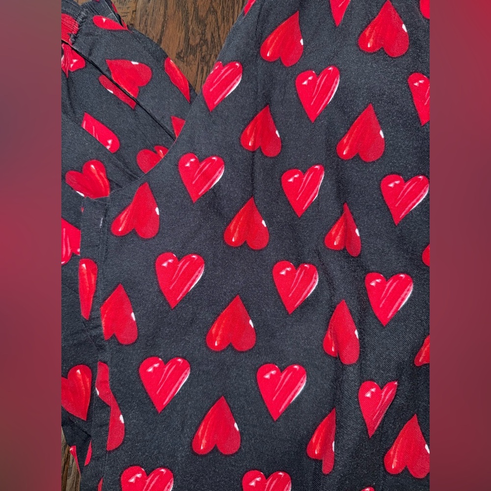 Victoria Secrets Heart Patterned Pajama/Lounge Pants size Small - Picture 2 of 3